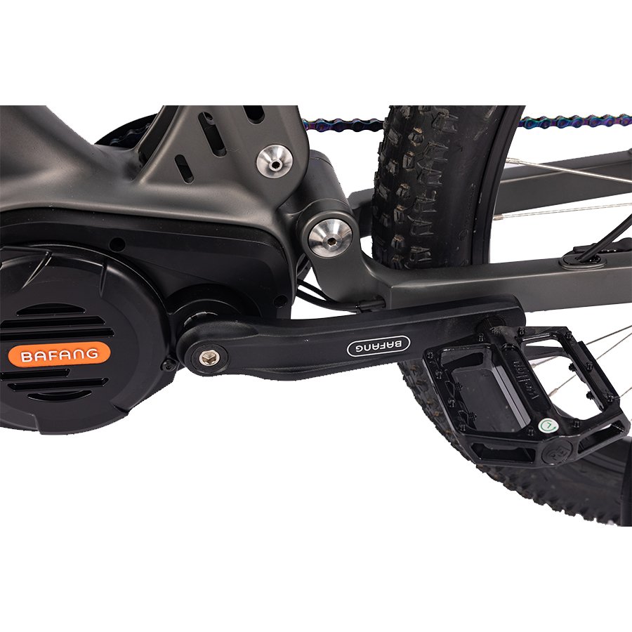 Factory direct 48V1000W mid motor 9 speed 20AH lithium battery thin tire electric mountain bike ebike