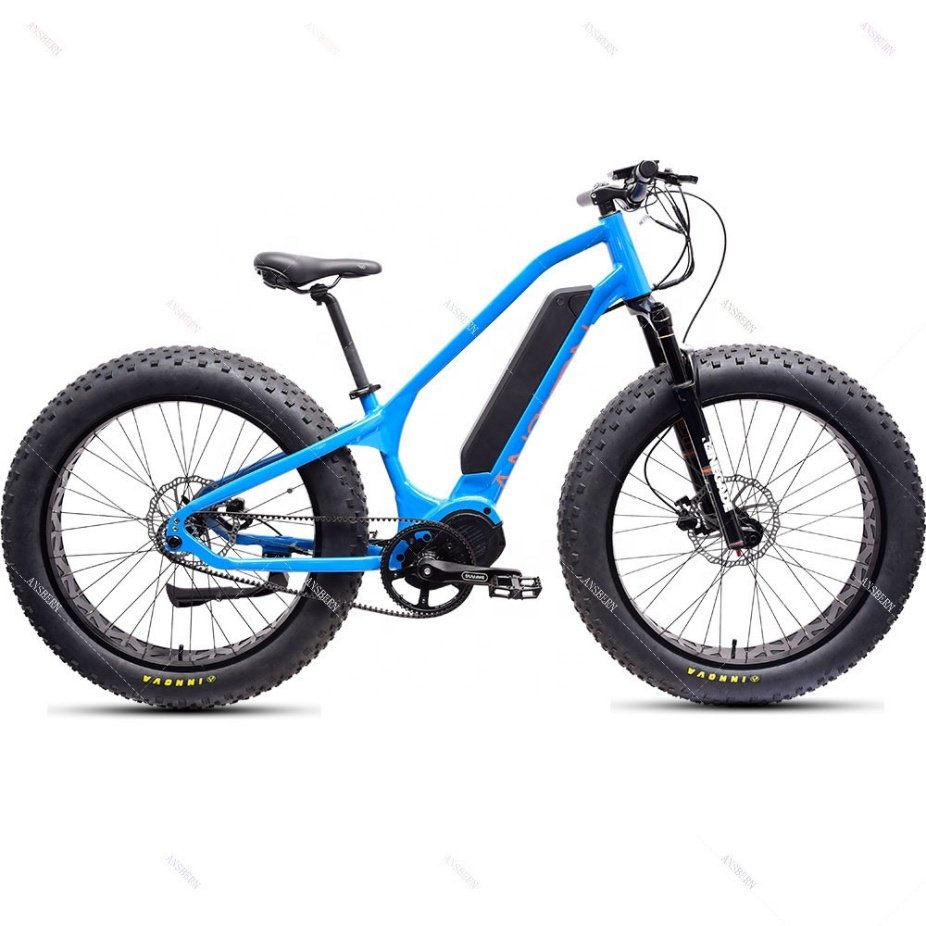 High Quality 2023 Ansbern Belt Drive Electric Bicycle Electric Mountain Bike