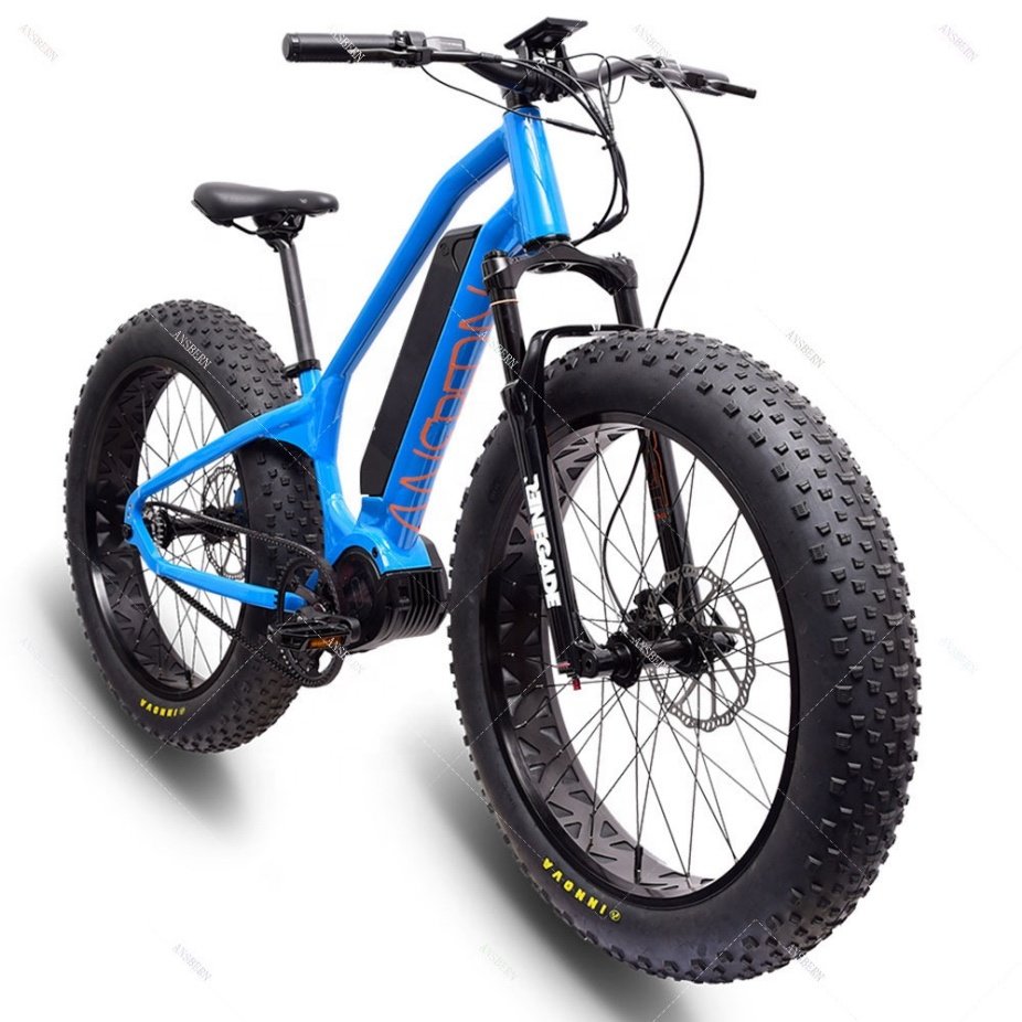 High Quality 2023 Ansbern Belt Drive Electric Bicycle Electric Mountain Bike