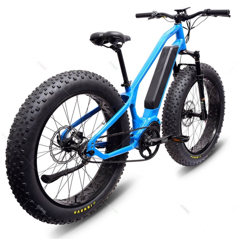 High Quality 2023 Ansbern Belt Drive Electric Bicycle Electric Mountain Bike