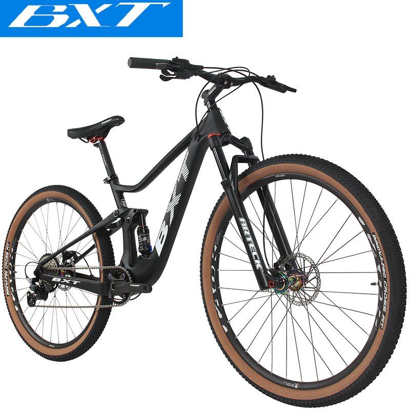 29er Full Suspension Carbon Mountain Bike 29inch Plus 11 Speed Shimano Carbon MTB Bicycle