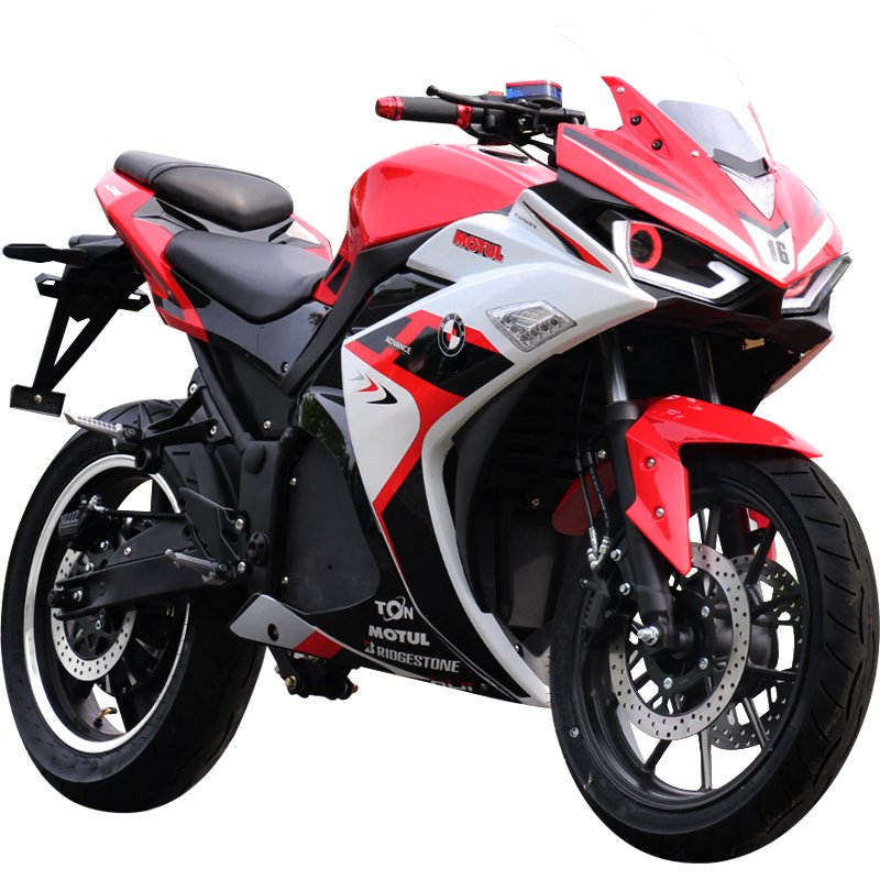 high end electric sportbike R3 17inch high power 90kmh electric motorcycle with ABS