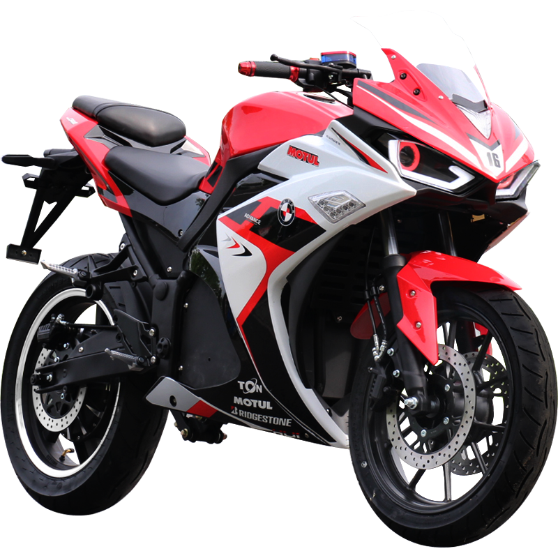 high end electric sportbike R3 17inch high power 90kmh electric motorcycle with ABS