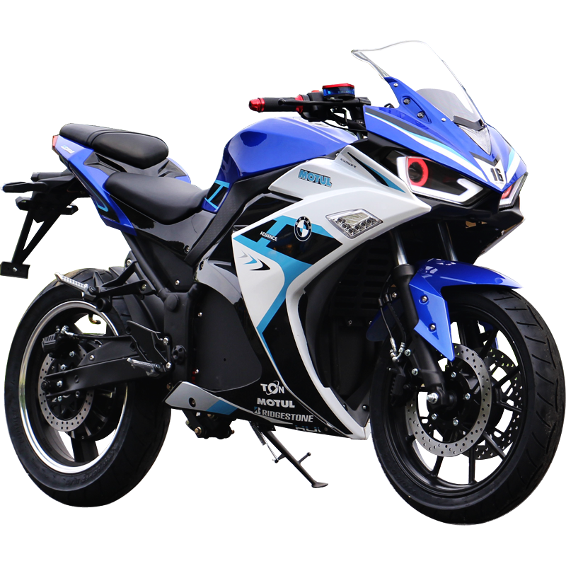 high end electric sportbike R3 17inch high power 90kmh electric motorcycle with ABS
