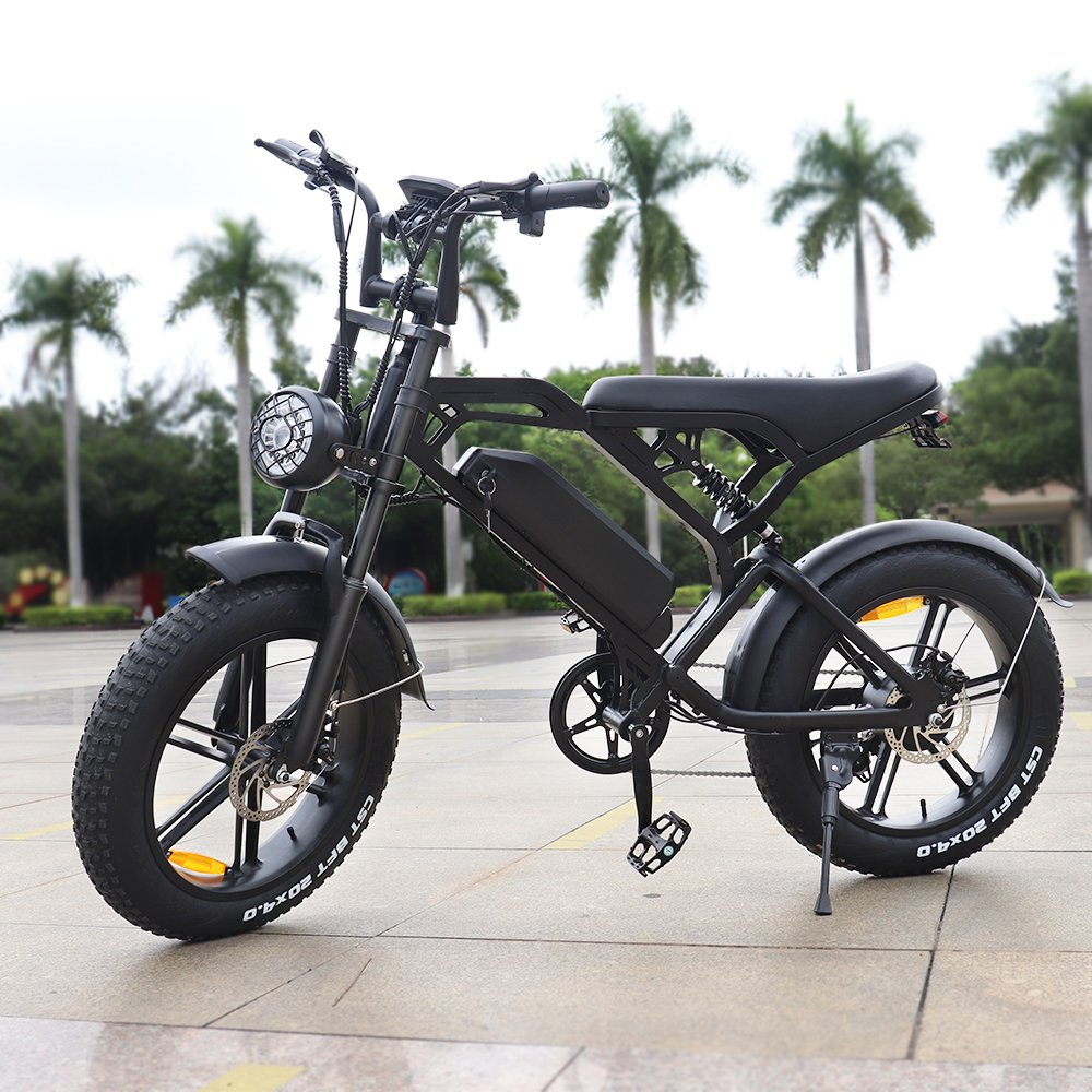 Oem Factory Electric Hybrid Bike 1500w Electric Bike Fat Tire Mountain Bicycle 750w Electric Bike Steel Cheap Import China 48V