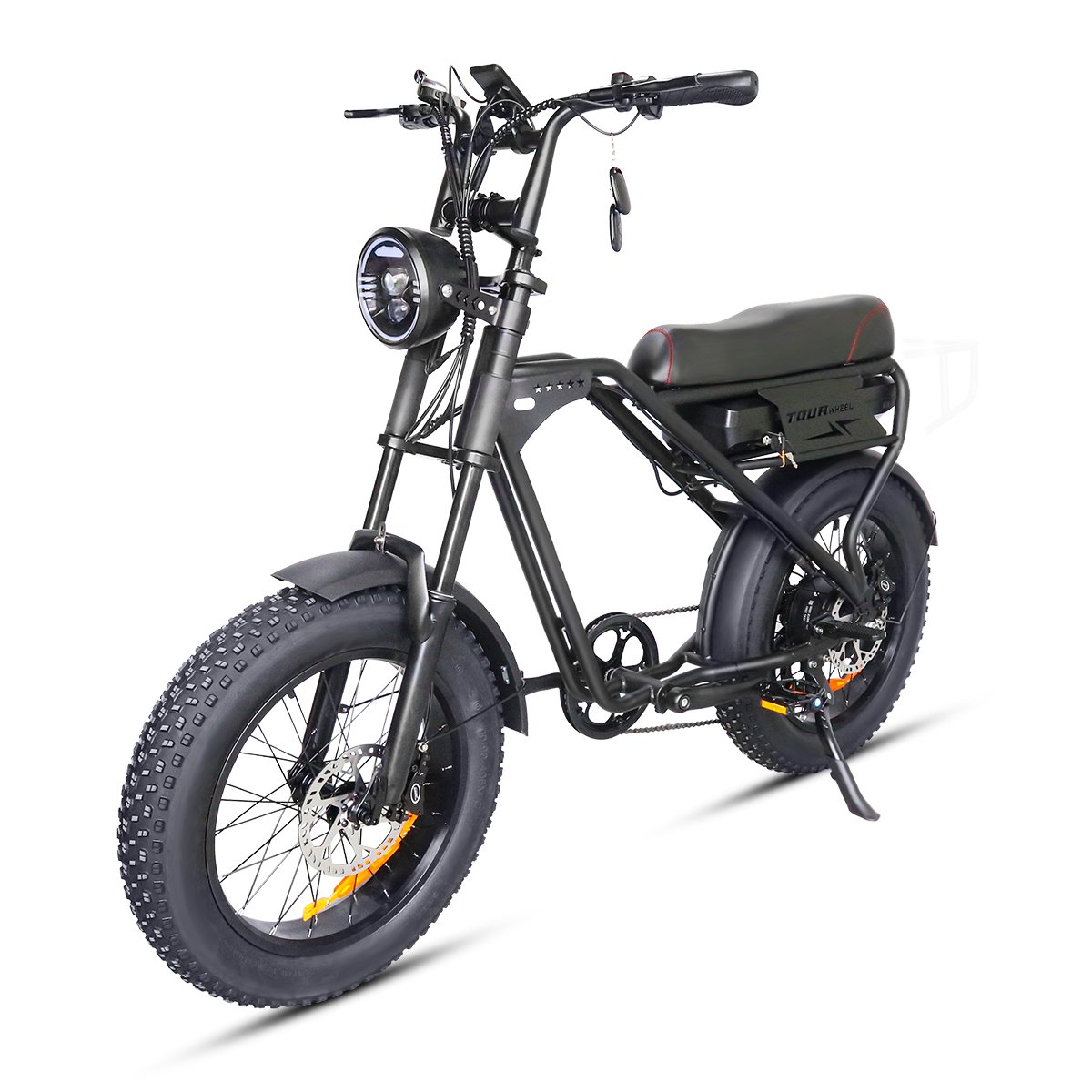 T3PRO Adults EBike 500W 48V 12.5Ah Li-ion battery Electric Bike Mountain Snow Motorcycles 20 Inch Tyre Electric Bicycle