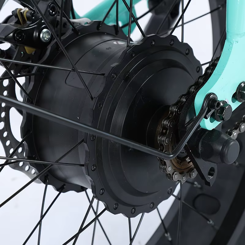 Factory Wholesale 20 Inch Fat Tire Mountain E-Bike 48V 13AH/18AH/25AH Battery Shock Absorption Electric Bicycle