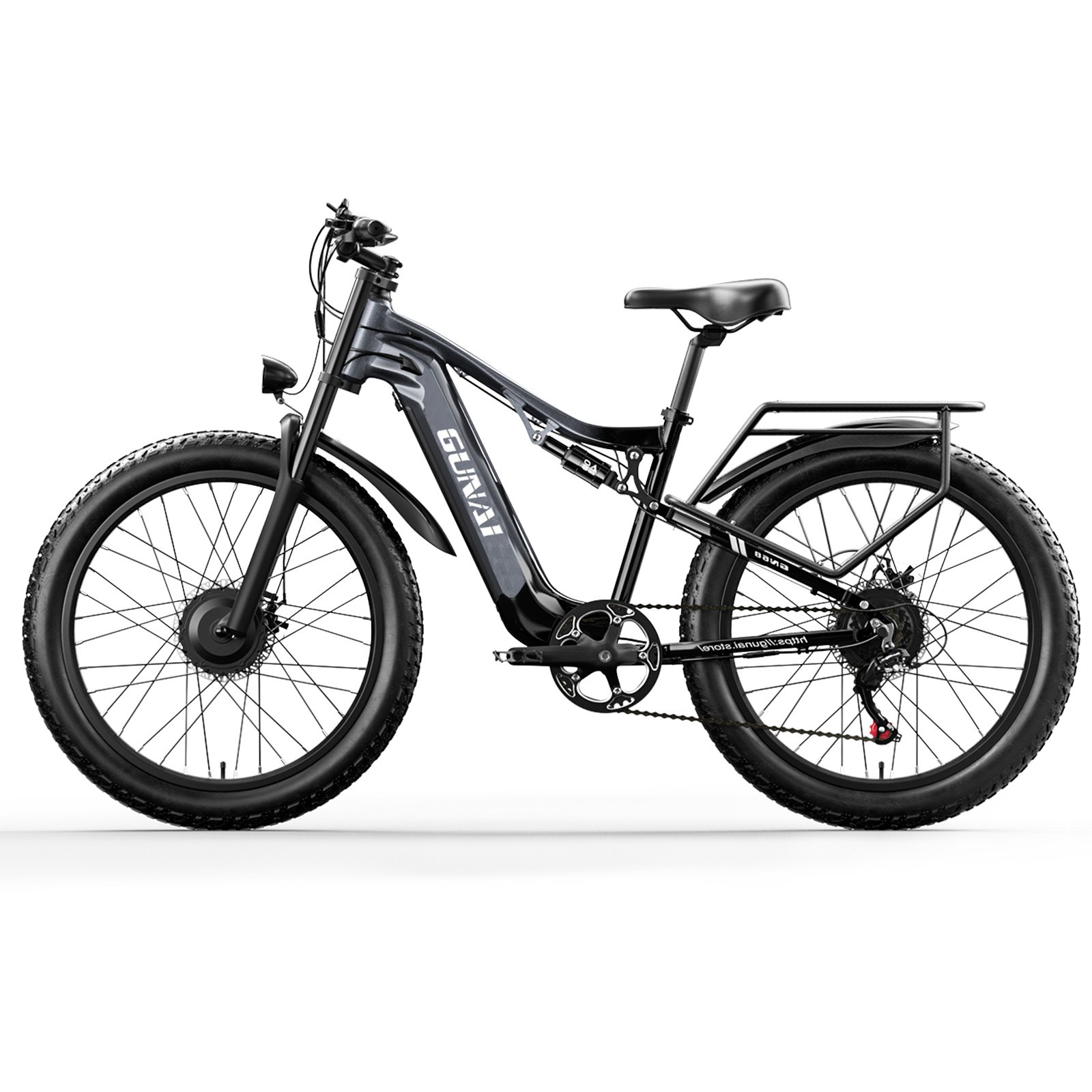 Faccory Customized 150NM Torque 2000W Dual Motor Electric Mountain Bike 17.5AH Fat Tire Electric Bike Long Range Electric Bike
