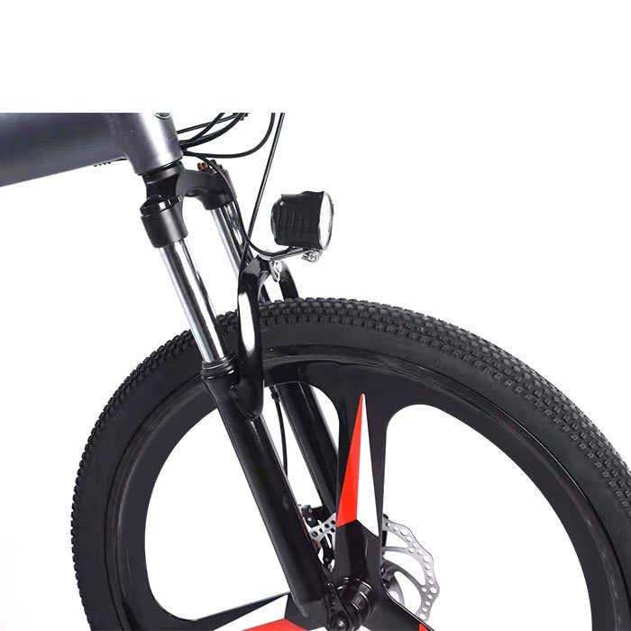 26-Inch Electric Mountain Bike with 36V 350W Motor 25-28KM/h Range Lithium Battery-for Adventures