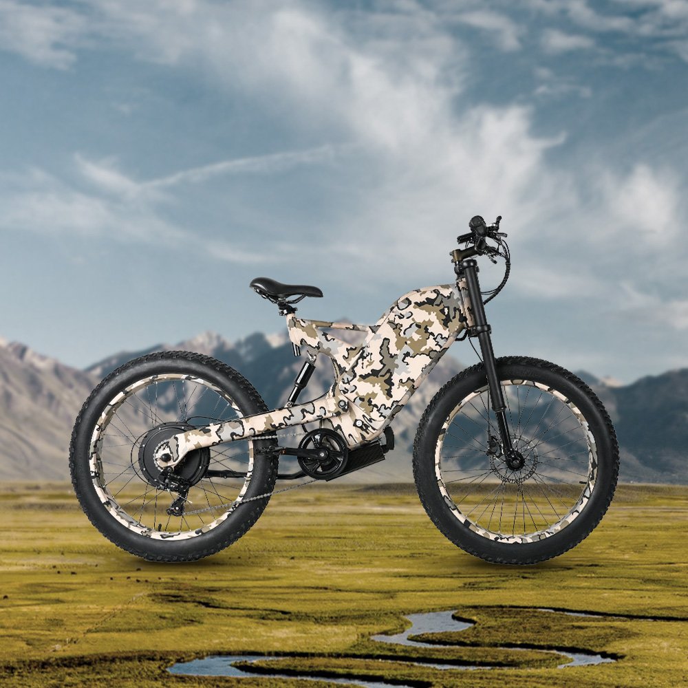 Aimos 26 inch Stealth Bomber Dirt EBike 500W/1000W Aluminum alloy frame Motorcycle Electric Mountain Bike