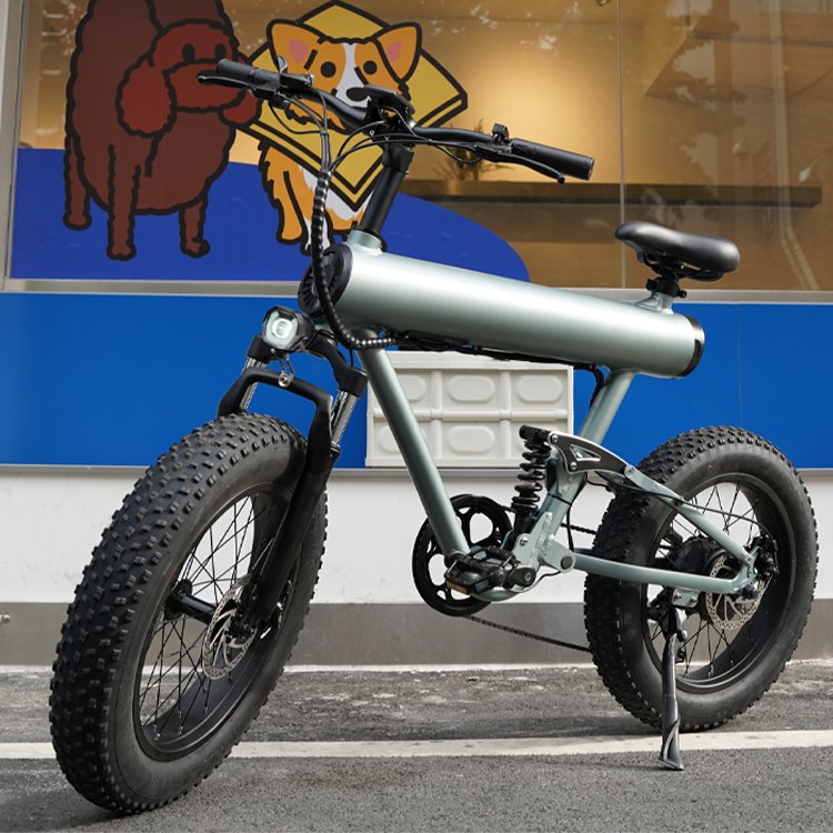 Grey Color Electric bike 500W motor electric city bike