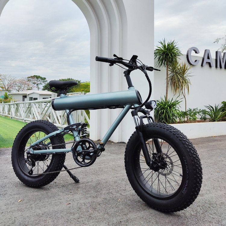 Grey Color Electric bike 500W motor electric city bike