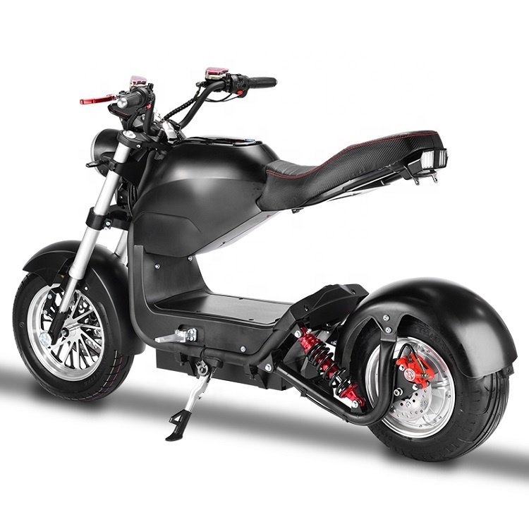 Chinese Supplier Export High-Performance Electric Motorcycle Vintage 60v 1500w Motor Power High Grade Electric Motorbike