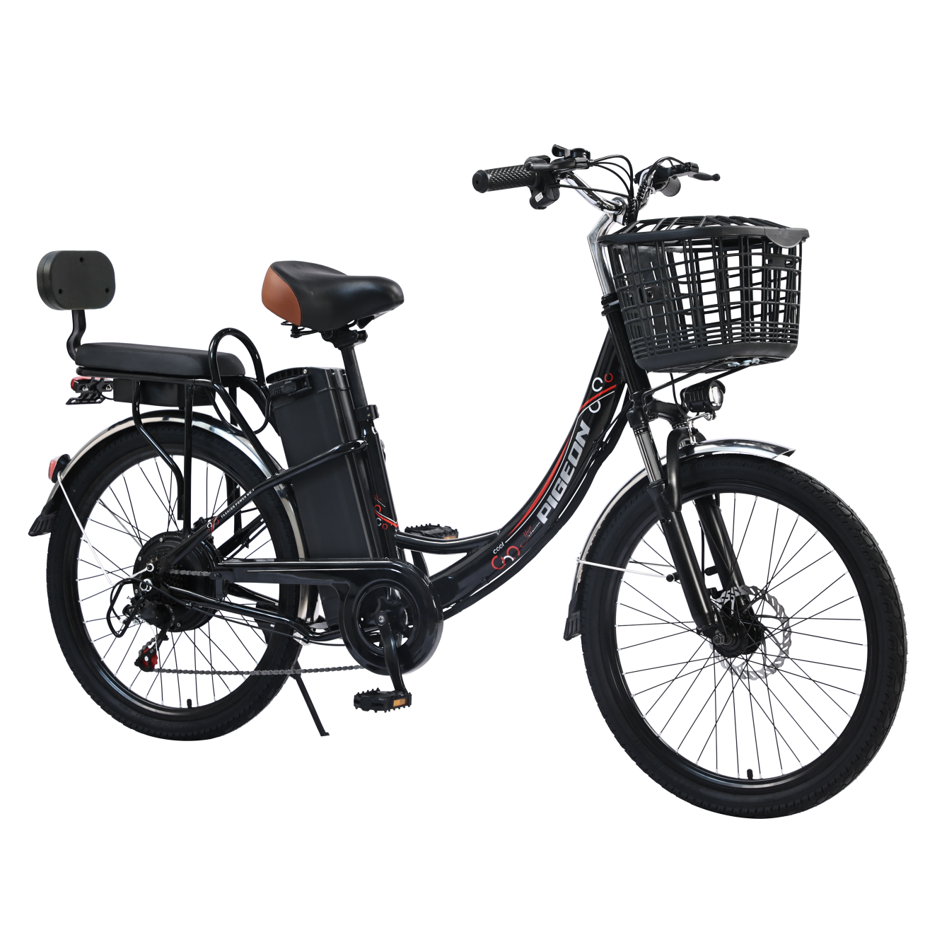 US Warehouse L20 400W 48V 20AH 25AH 30AH 35AH 26 Inch City Leisure Adult Mountain Electric Bike 2 Seater Commuter Electric Bike