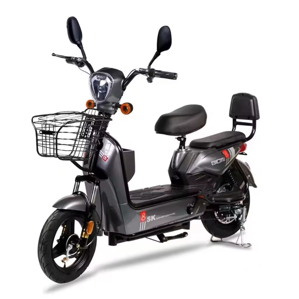 Ready Stock Cheap adult electric bike loaded man 2 wheel electric scooters