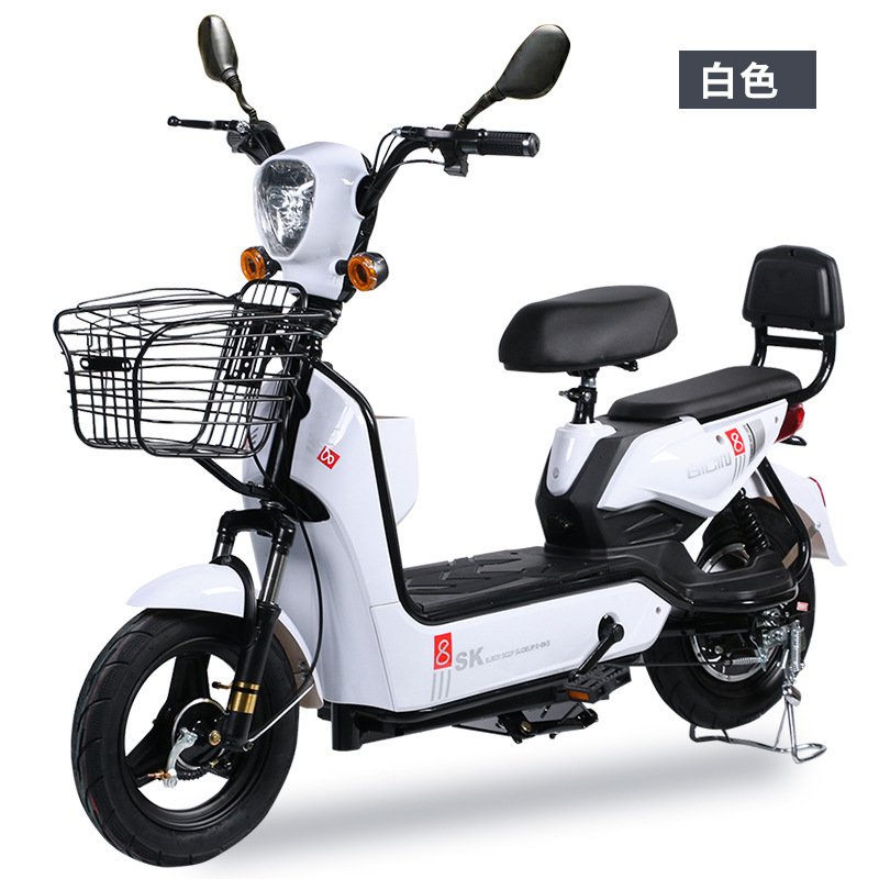 Ready Stock Cheap adult electric bike loaded man 2 wheel electric scooters