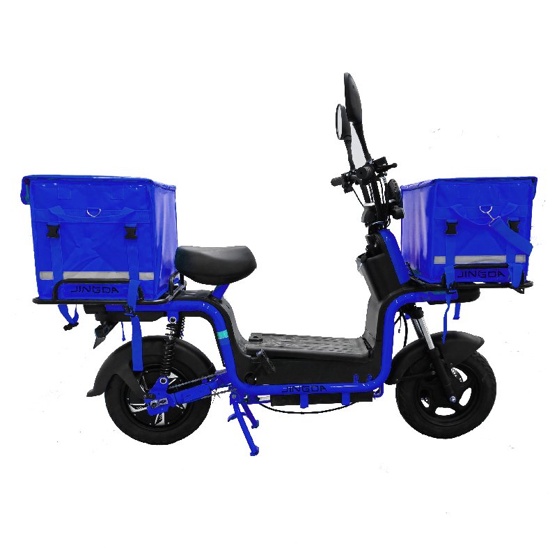 New product 2019 Electric Bicycle 350W High Power made in China bike by factory takeaway food e-bike two basket