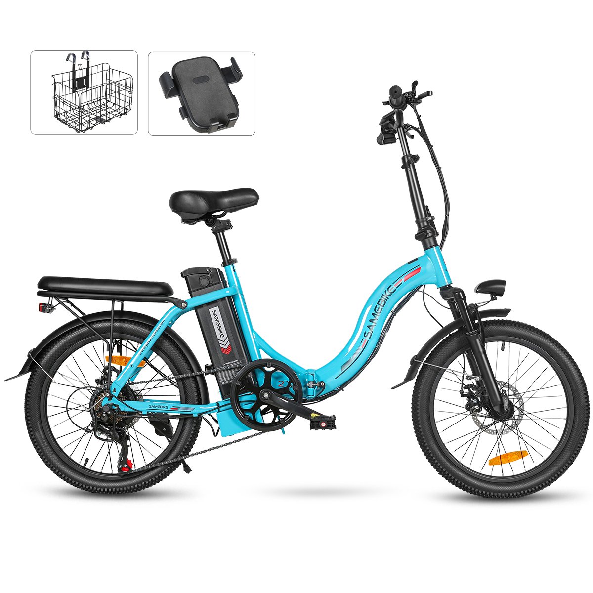 CY20 UK fast shipment 350W 36V 12Ah Foldable Electric City Bicycle 20-Inch Featuring 36V Lithium Battery ebike