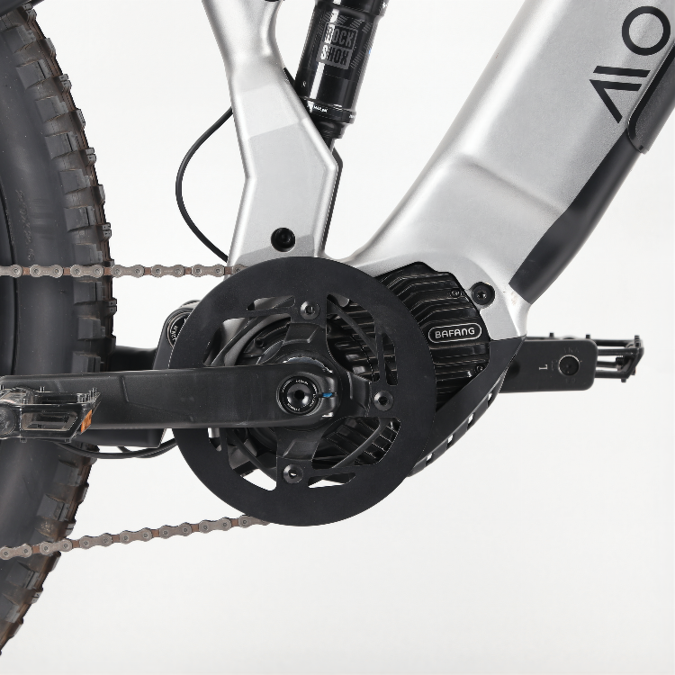 Full suspension soft tail electric bike 500w electric mountain bike eMTB