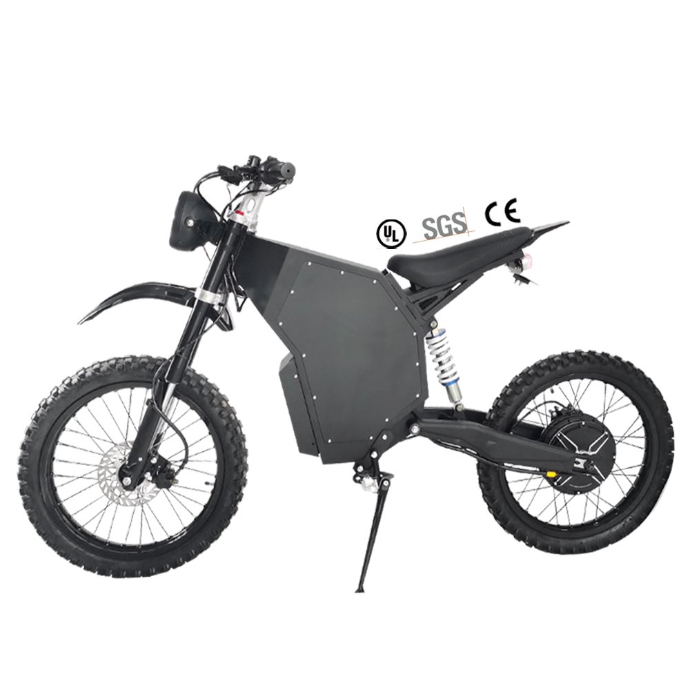 Popular Electric Mountain Bicycle 8000w 72v Ebike12000w Steal-th Bomber Electric Bike with 45ah battery