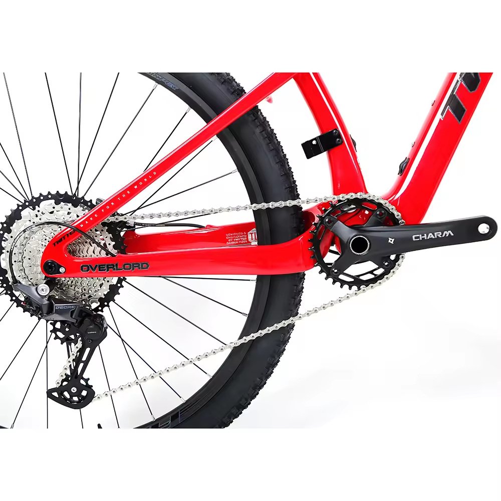 TWITTER 27.5 29er fully suspended carbon fiber mountain bike with rock fork SX 12S downhill mountain bike suitable for men