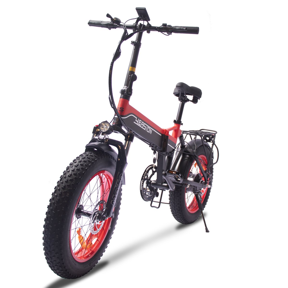 US Warehouse 20"X4.0 Wheel Folding e-Bike 14Ah Lithium Battery Electric Bicycle 1000W 48V Motor Fat Tire Folding Electric Bike