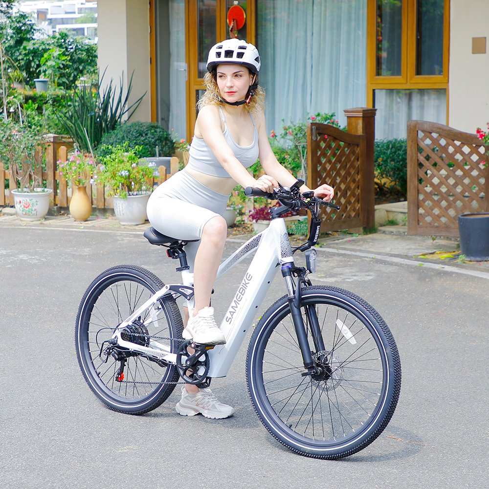 Graceful samebike XD26-II 26 inch Hydraulic Disc Brake pedal assisted 14ah battery electric mountain bike 750w ebike