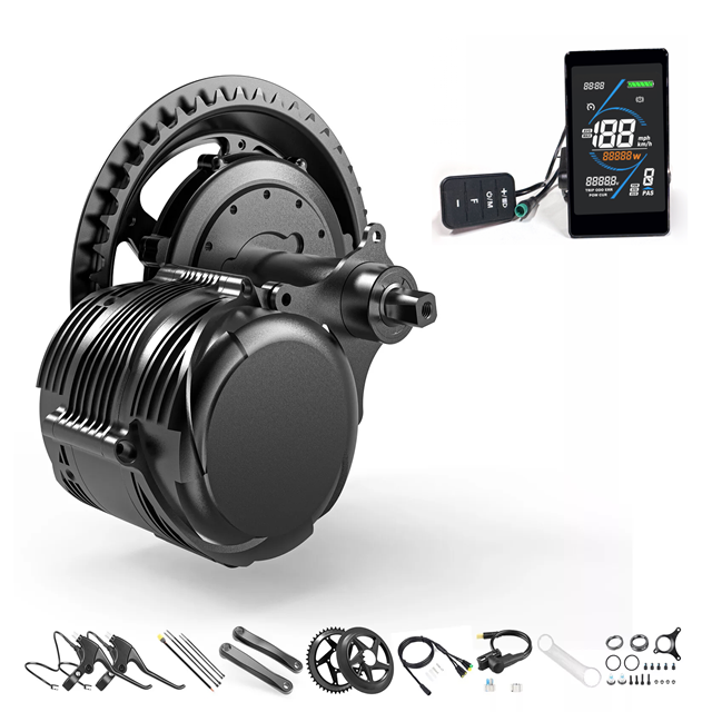 TONGSHENG Mid Motor High Torque 140N.m 48V 750W TSDZ8 Mid Motor Kit Electric Bike Conversion Torque Kits In Mountain Bicycle