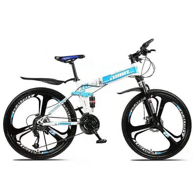mountainbike folding mountain bike /foldable 26 inch full suspension moutain bike/high quality sepeda gunung lipat mtb supplier