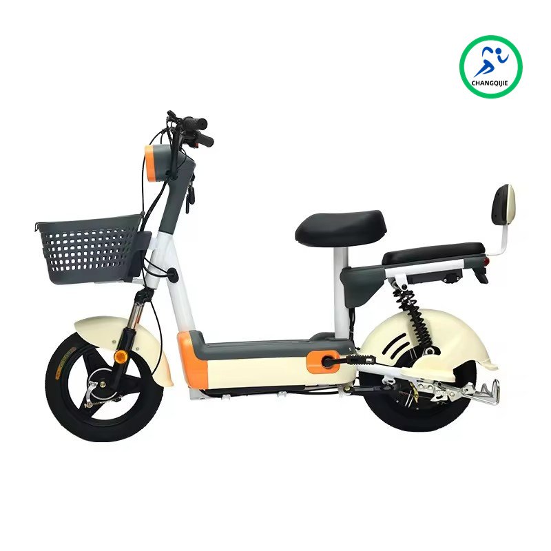 2023 Hebei 48v 350W 450W cheap electric adult motorcycle ebike Fast Speed electric Chopper 20AH Long Range city electric bike
