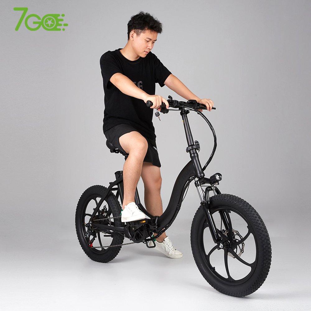 EU warehouse stock 350w 36v foldable electric city bike adult 20inch electric fat tire bicycle e-bike for wholesale