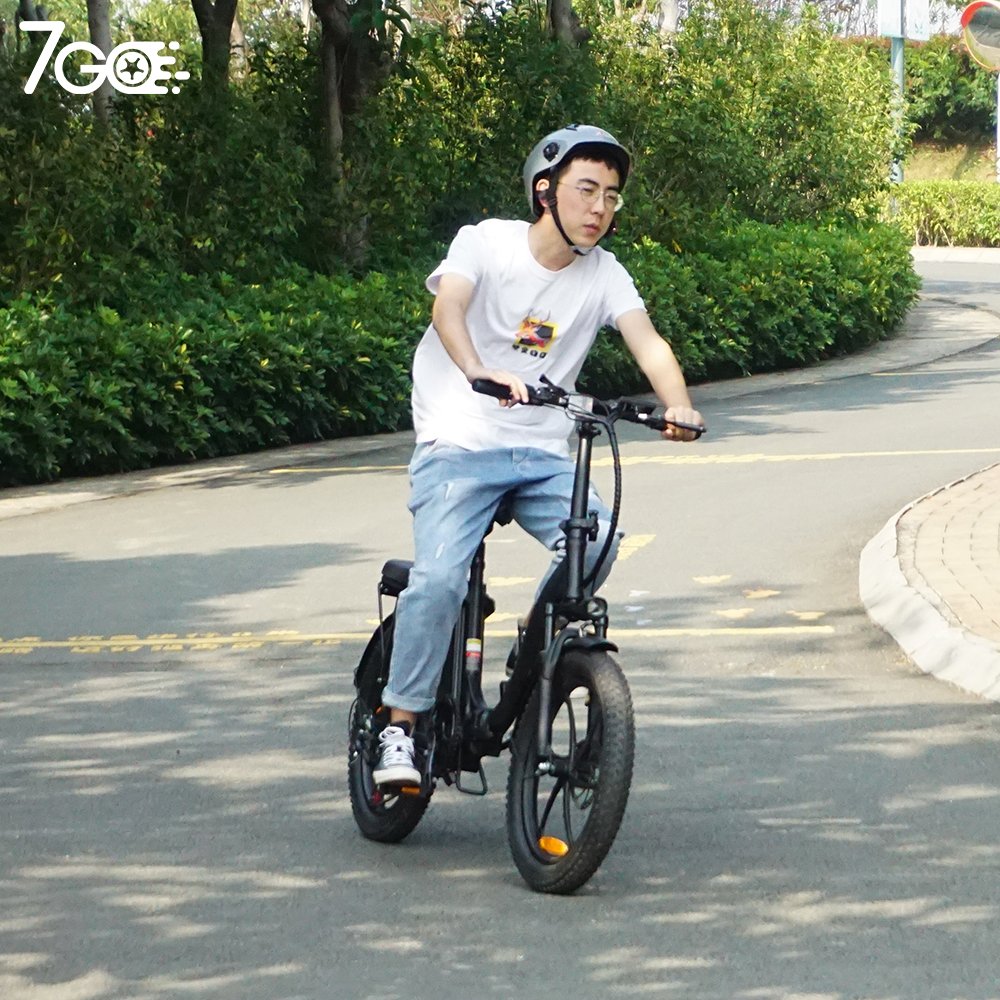 EU warehouse stock 350w 36v foldable electric city bike adult 20inch electric fat tire bicycle e-bike for wholesale