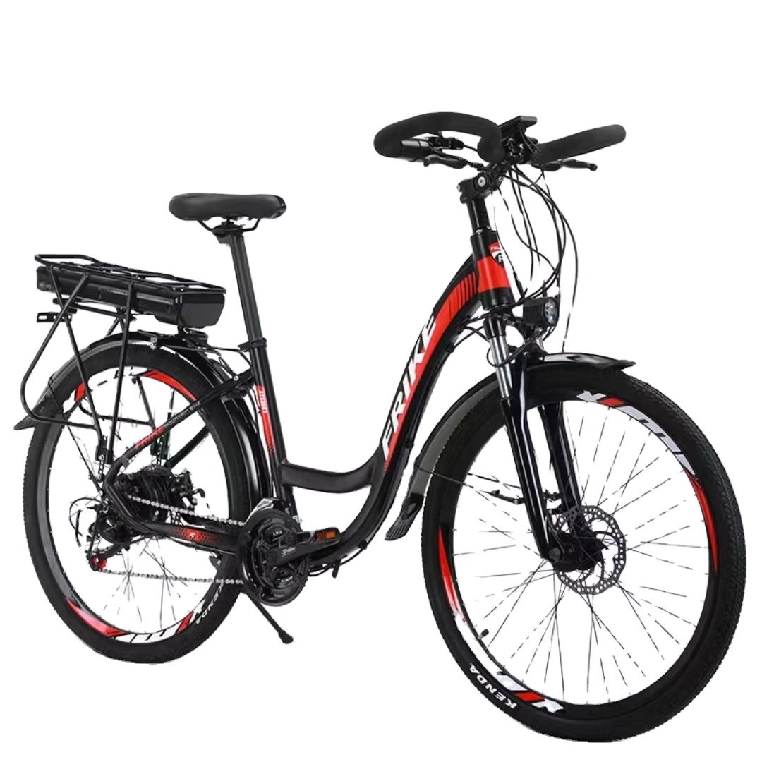 Urban Recreational 250W Brushless Motor Super Performance Easy Riding Electric Mountain Bike Five Speed Regulation All-Terrain