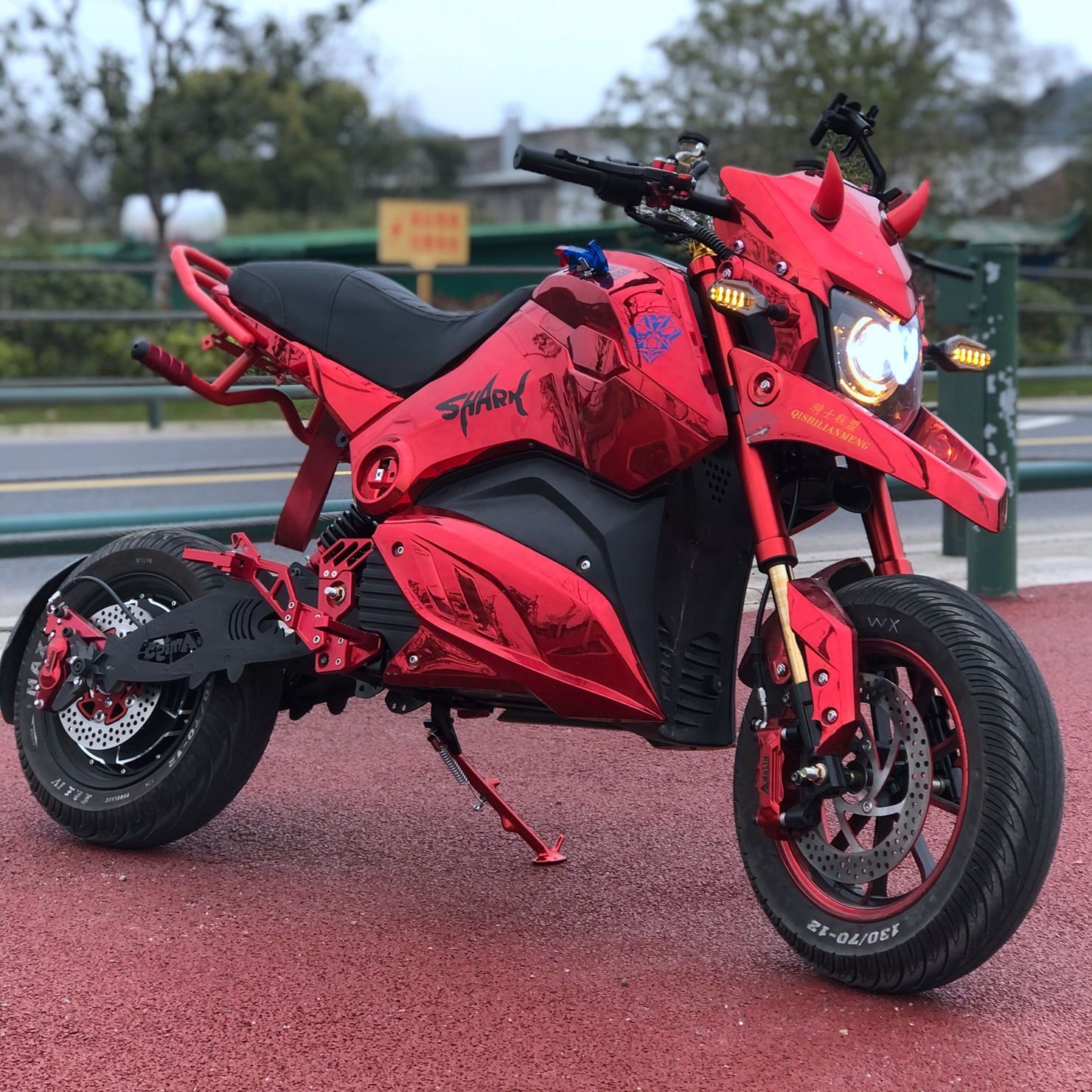 Factory High Power Long Range 2000W 72V Electric Racing Motorcycles Electric Sportbikes electric mini motorcycle