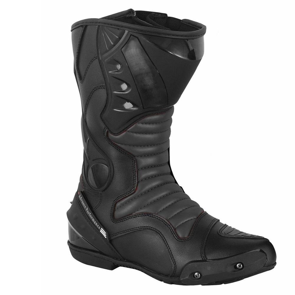 Motorcycle Footwear Water Resistant Motorcycle Boots Moto Men Biker Wear Sportbike Racing Shoes