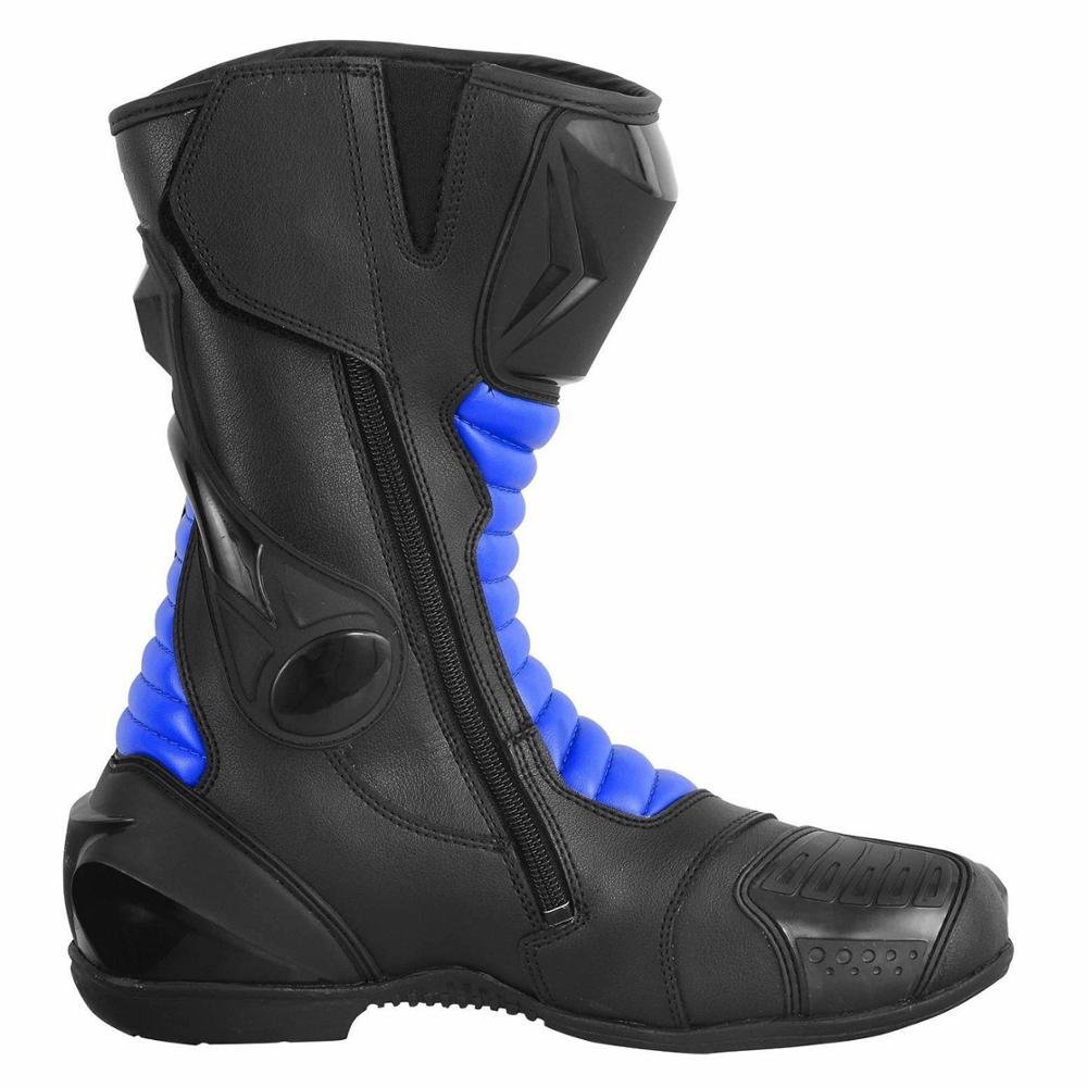 Motorcycle Footwear Water Resistant Motorcycle Boots Moto Men Biker Wear Sportbike Racing Shoes