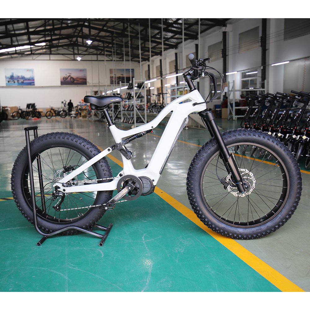 Electric Mountain Bike 1000w MTB e bikes Carbon Frame Full Suspension Electric Bicycle velo emtb
