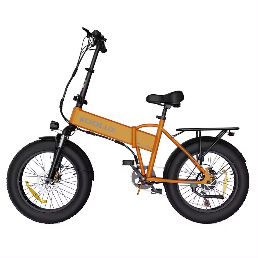 EU UK Warehouse 500W BK10S Urban Electric Bike 48V Electric Folding Bicycle 20X4'' Hybrid City Road Bike Foldable E Bike