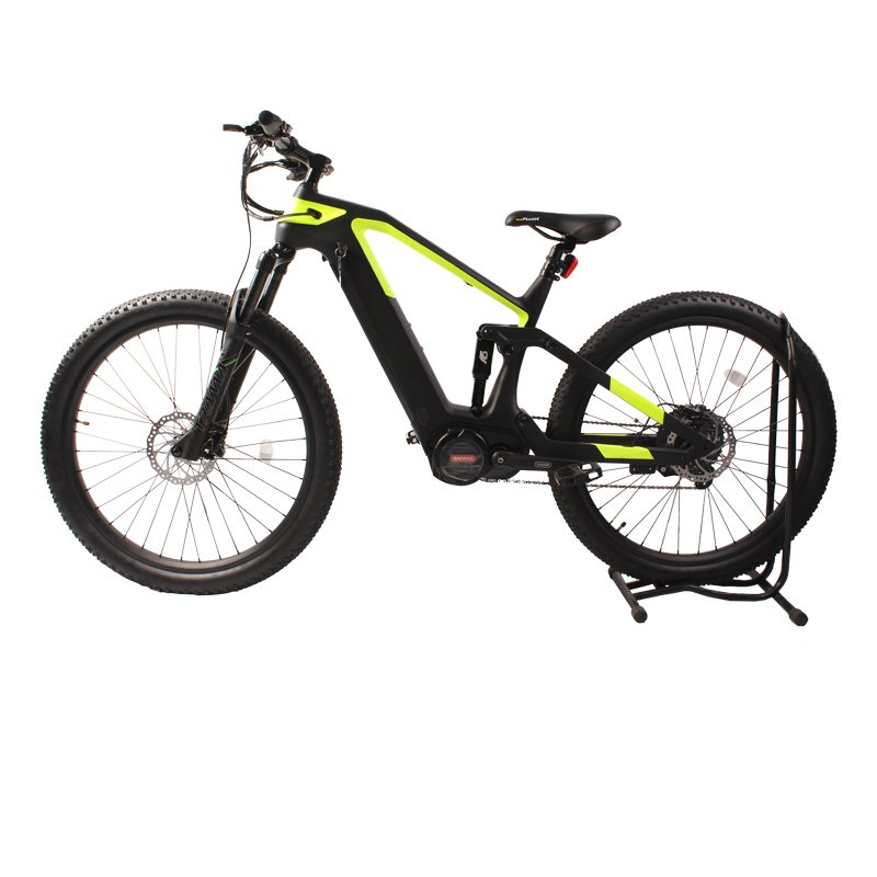 Carbon Fiber Frame Emtb 52V 1000W 17.5Ah 20Ah Battery Full Suspension Hydraulic Brake EMTB Mountain Bike