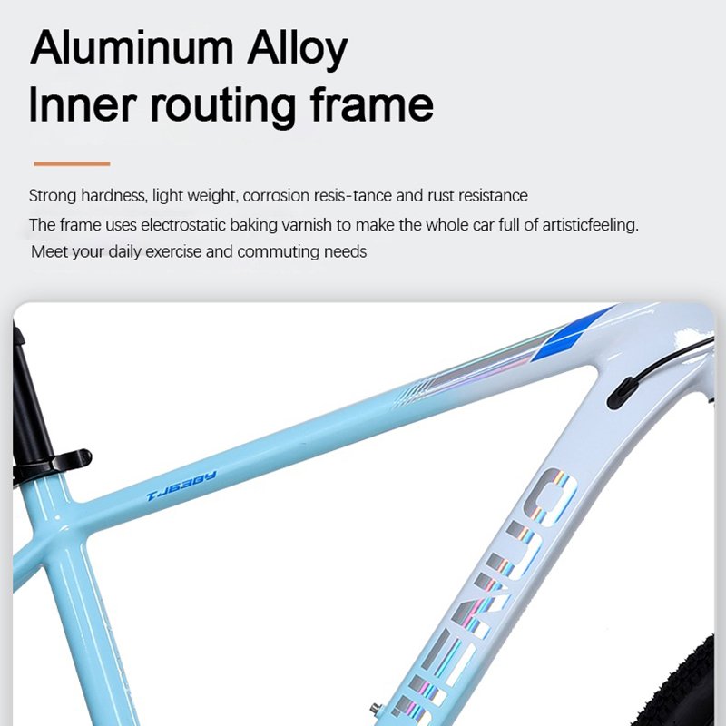 New 26 Inch 27 Speed Aluminum Alloy Mountain Bicycle Disc Brake Bicicletas Mountain Bike Road Bike For Adults