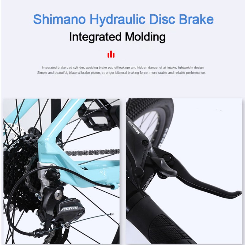 New 26 Inch 27 Speed Aluminum Alloy Mountain Bicycle Disc Brake Bicicletas Mountain Bike Road Bike For Adults