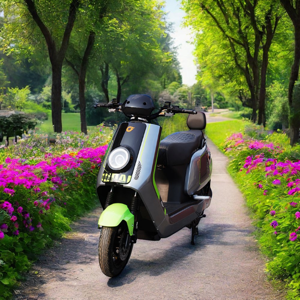 Urban 1000-Watt Electric City Bike with 60V Battery Long Range Electric Scooter Smart Electronic Wholesale Motorcycle