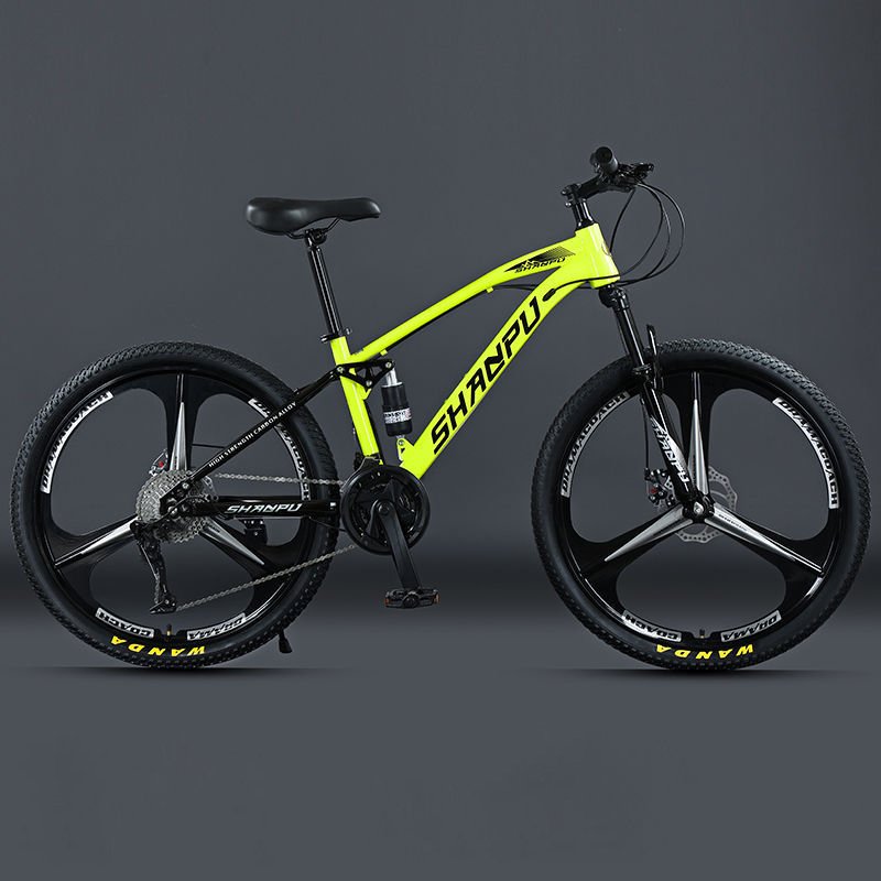 Mountain bike adult men and women soft tail bicycle full suspension off-road cheap wholesale 24 26 27.5 inch 21 24 27 30 speed