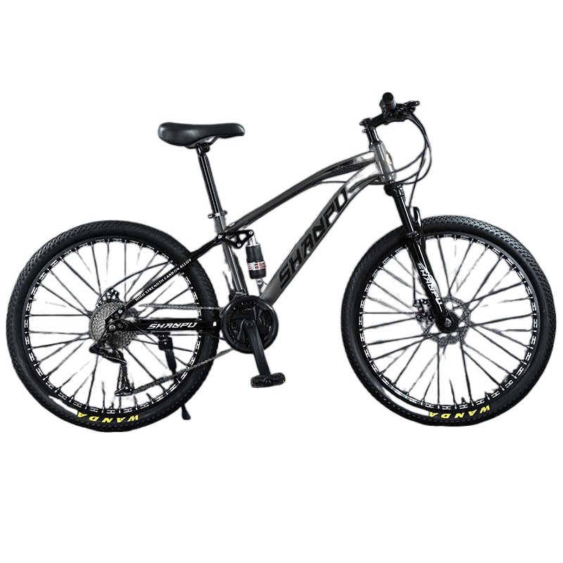 Mountain bike adult men and women soft tail bicycle full suspension off-road cheap wholesale 24 26 27.5 inch 21 24 27 30 speed