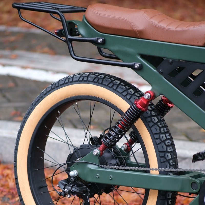 Hot Selling Color Display Powerful Aluminum Alloy Mountain Bike 2 Wheel Drive Electric Bicycle