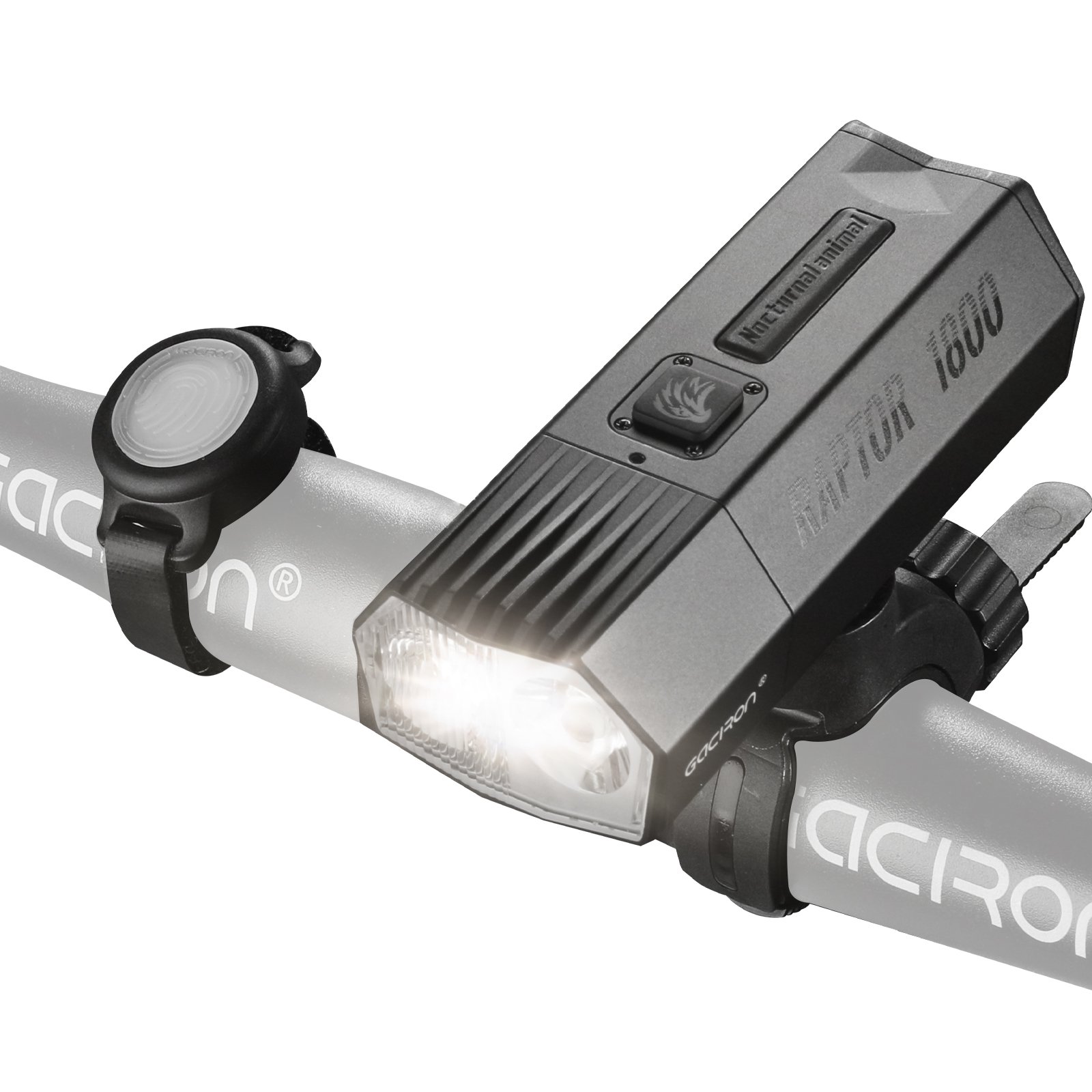 Gaciron Raptor-1800 Lumen Frame Lamp Waterproof Front Light Power Bank MTB Off-Road LED Bike Cycling Light Led Bicycle Bike