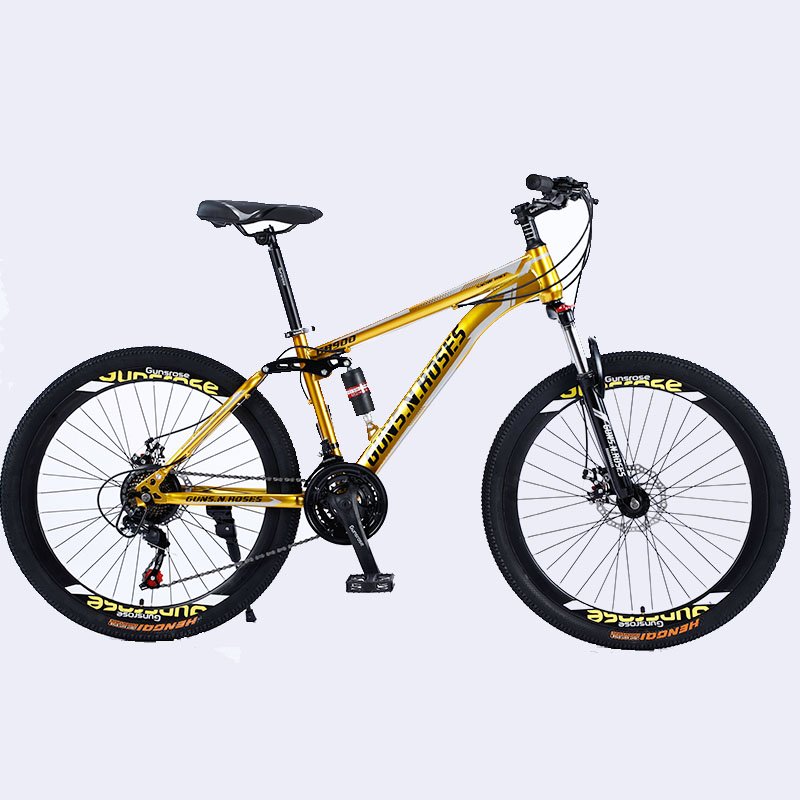 wholesale hot sale china new 26" 21 speed mountain bicycle for sale mtb High carbon steel frame full suspension mountain bike