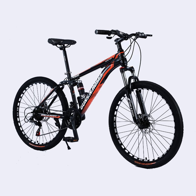 wholesale hot sale china new 26" 21 speed mountain bicycle for sale mtb High carbon steel frame full suspension mountain bike