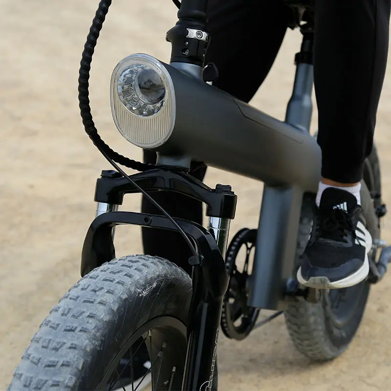 High capacity lithium ion battery electric bicycle kick bike commute ebike 750w 20 inch fat tyre folding electric cycles for men