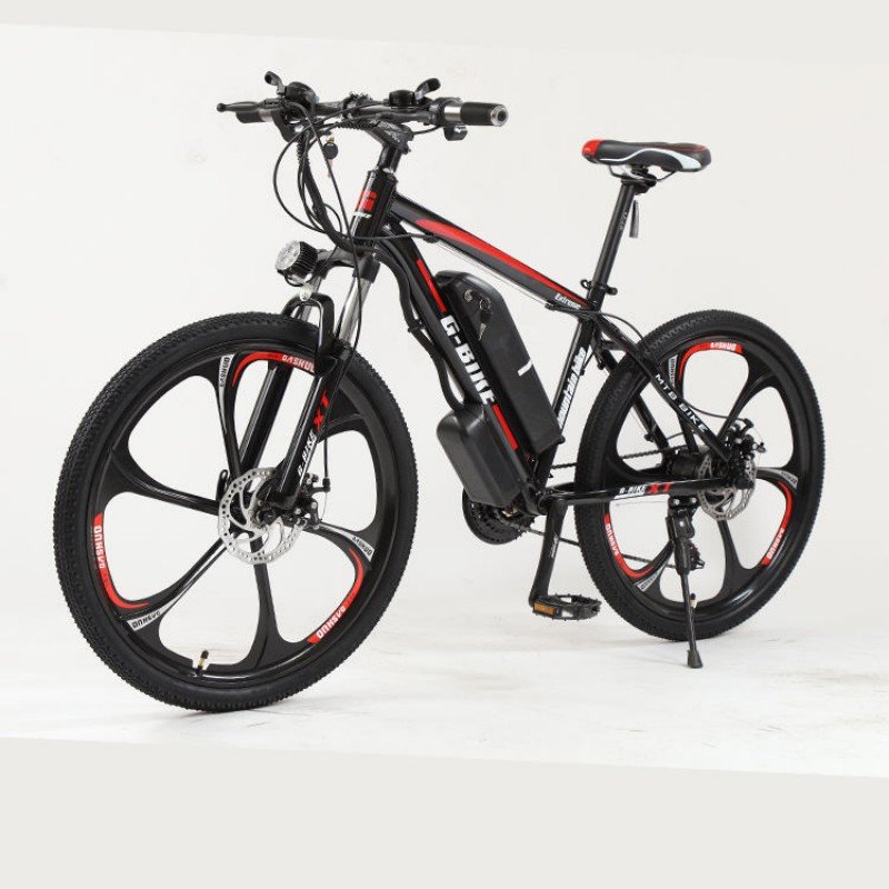 UBCyc 26-Inch Aluminum Electric Bicycle Light Bee Fat Tire Bike with 250W Motor for Men